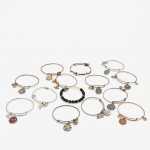 Alex And Ani Mixed Metal Bracelet Bundle